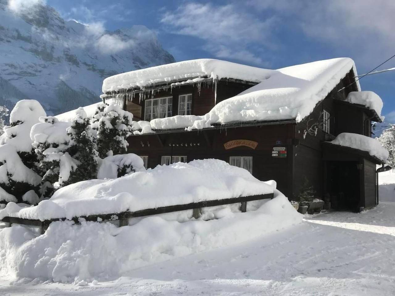 Entire apartment, Beim Faulensee 2-Bett Wohnung  1. Stock Ost in Schwendi b. Grindelwald, Grindelwald