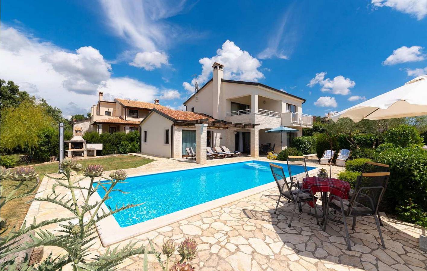 Ferienhaus für 8 Personen mit Garten in Općina Višnjan, Zentralistrien