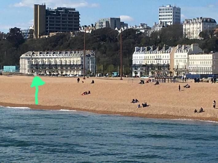 Apartment for 4 people, with view and terrace in Folkestone