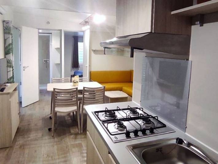 Mobil home pour 4 personnes, avec terrasse dans Office De Tourisme Challes Les Eaux - 2