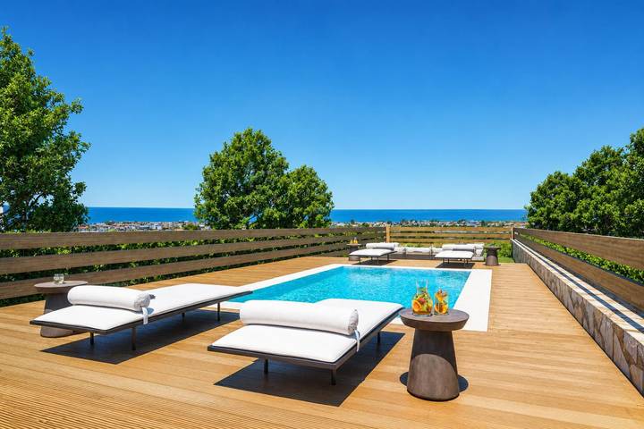 Ferienhaus für 2 Personen, mit Terrasse und Garten auf den Peloponnes