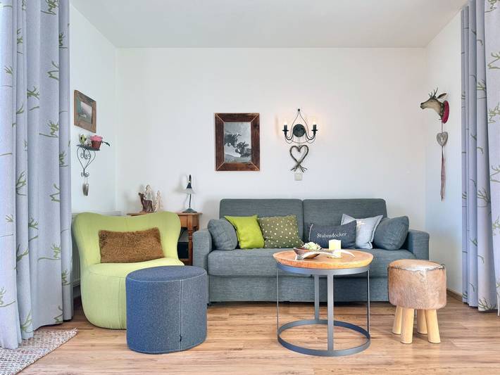 Ferienwohnung für 3 Personen, mit Garten und Balkon sowie Ausblick - 1