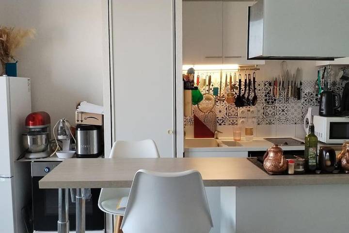 Appartement de vacances pour 4 personnes, avec Balcon et Terrasse