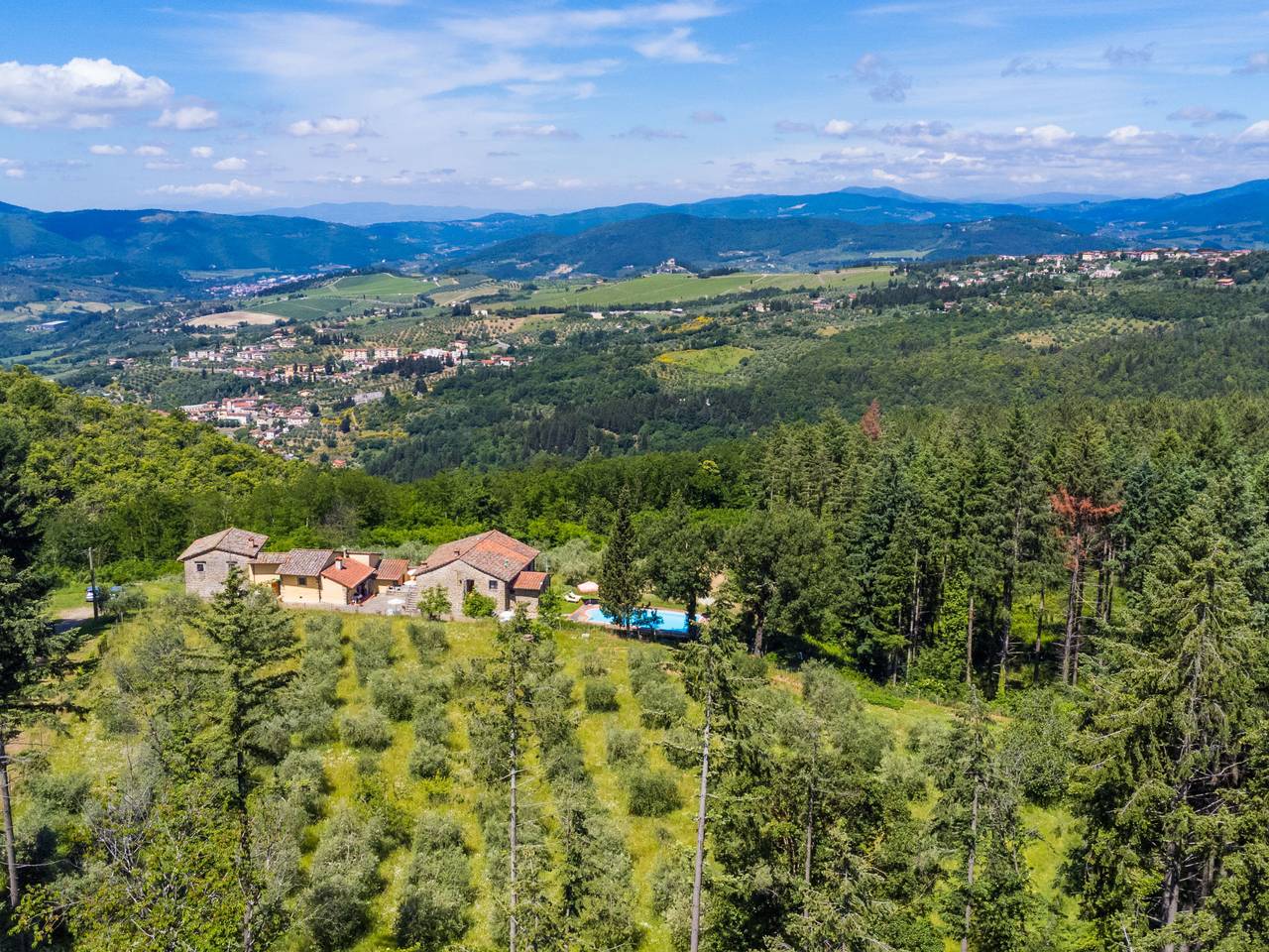 Ganze Wohnung, Certina 3 in Pelago, Florenz Provinz