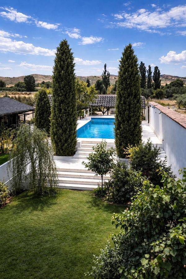 Casa rural para 5 personas, con vistas además de jardín y piscina en Provincia de Madrid