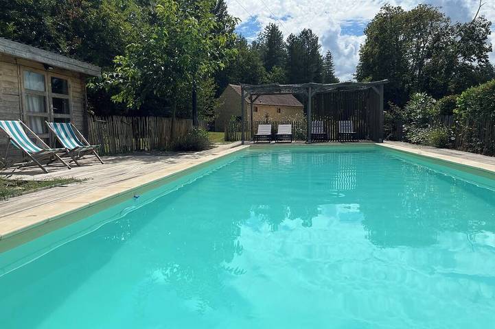 Maison de vacances pour 9 personnes, avec jardin