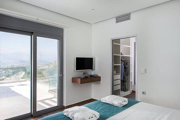 Villa für 9 Personen mit Balkon/Terrasse in Akrotiri (Chania), Chania und Umgebung