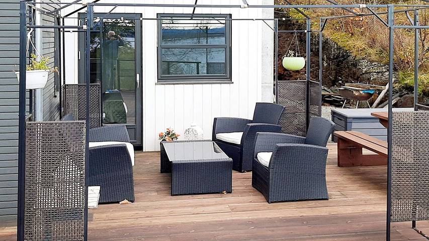 Ferienhaus für 8 Personen, mit Ausblick und Terrasse in Strand (Rogaland)