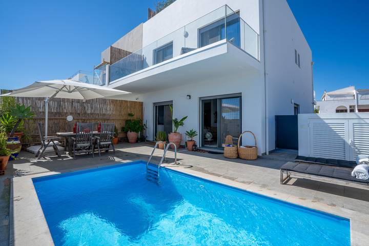 Villa para 6 pessoas, com Varanda e Jacuzzi e ainda Terraço em Moncarapacho