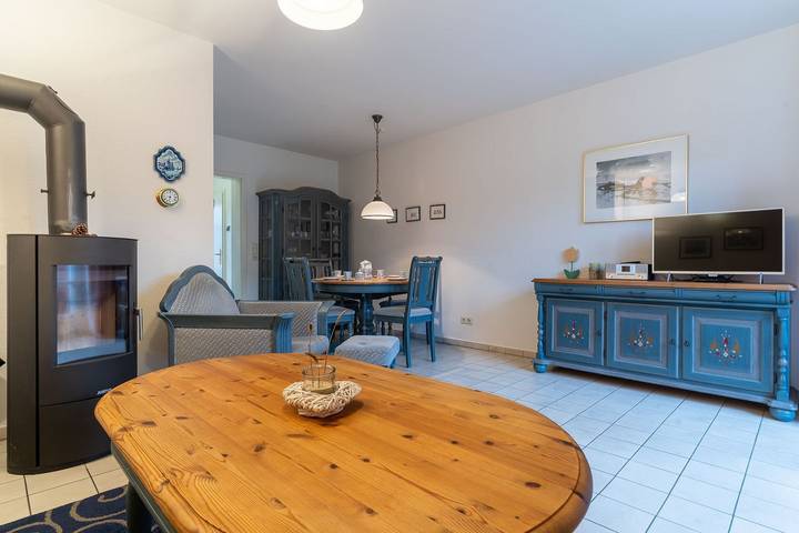 Schöne Ferienwohnung unter Reet mit Garten für 4 Personen im Ortsteil Ording in St. Peter-Bad, St. Peter-Ording