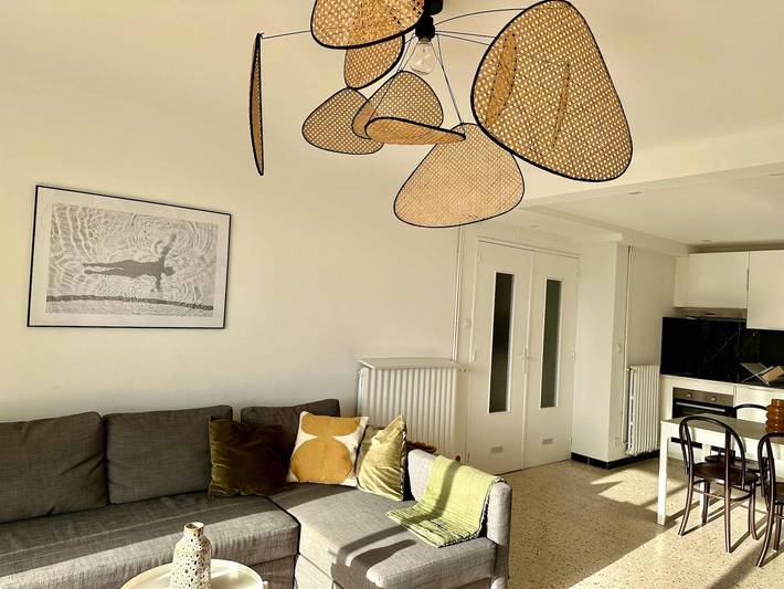 Gîte pour 6 personnes, avec balcon/terrasse, adapté aux familles dans Cannes La Bocca - 4