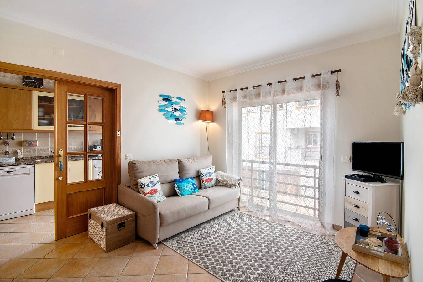 Apartamento inteiro, Apartamento 'Quinta Da Gomeira 60' com Piscina Partilhada, Varanda e Ar Condicionado in Cabanas de Tavira, Conceição e Cabanas de Tavira