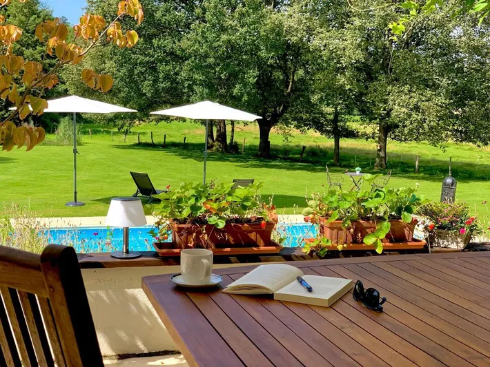 Casa de huéspuedes para 2 personas, con piscina y sauna además de jacuzzi y jardín - 1