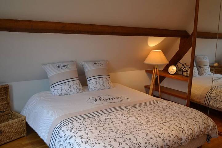Gîte pour 2 personnes, avec jardin et balcon, animaux acceptés à Bonneville-la-Louvet