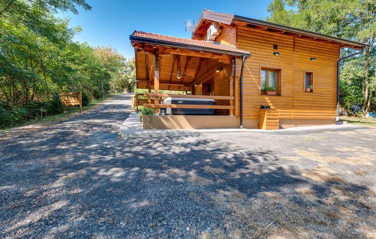 Ferienhaus für 3 Personen, mit Garten und Terrasse sowie Ausblick und Sauna - 1