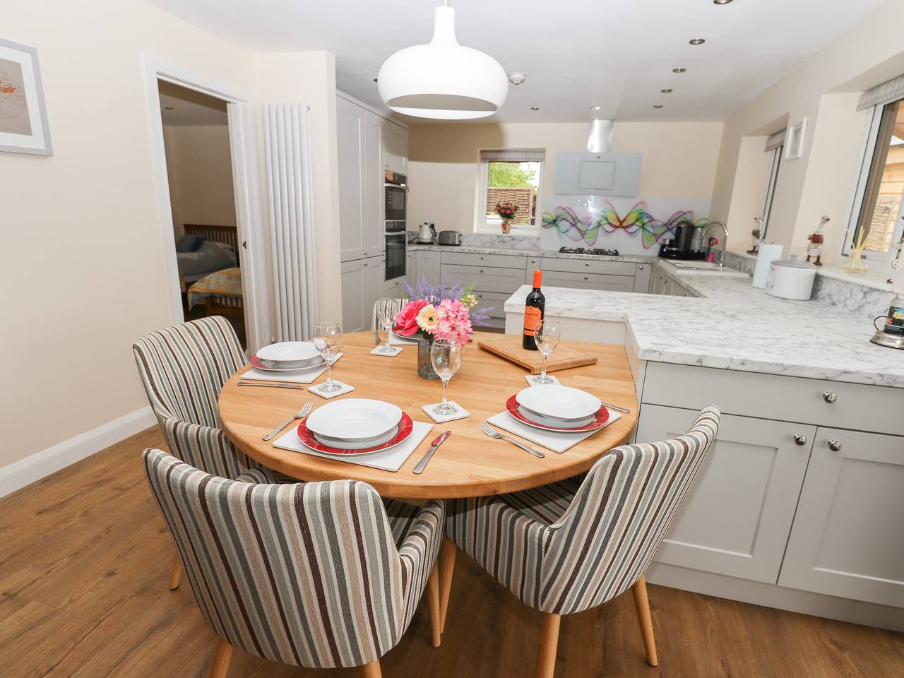 Butterfly Lodge in Thorpe on the Hill, Lincolnshire