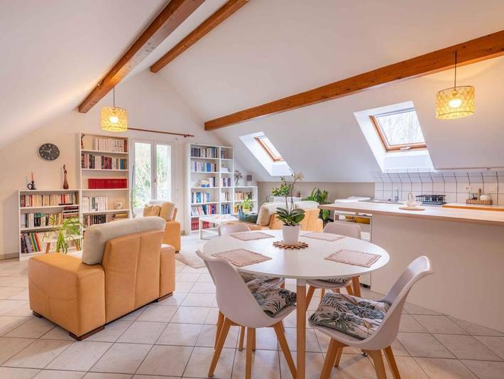 Appartement de vacances pour 2 personnes, avec jardin