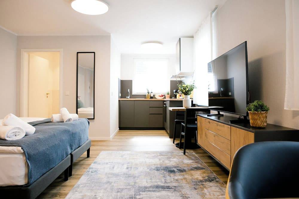 Ganze Wohnung, Bonquartier|Luxapt#4-Selfcheckin/Kü/Ac/Prkn/Sbahn in Sankt Augustin, Rhein-Sieg-Kreis
