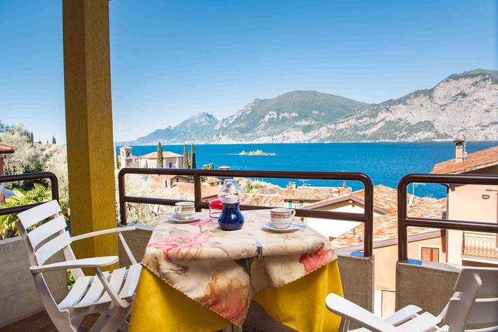 Ferienwohnung für 5 Personen, mit Balkon und Garten am Gardasee - 4