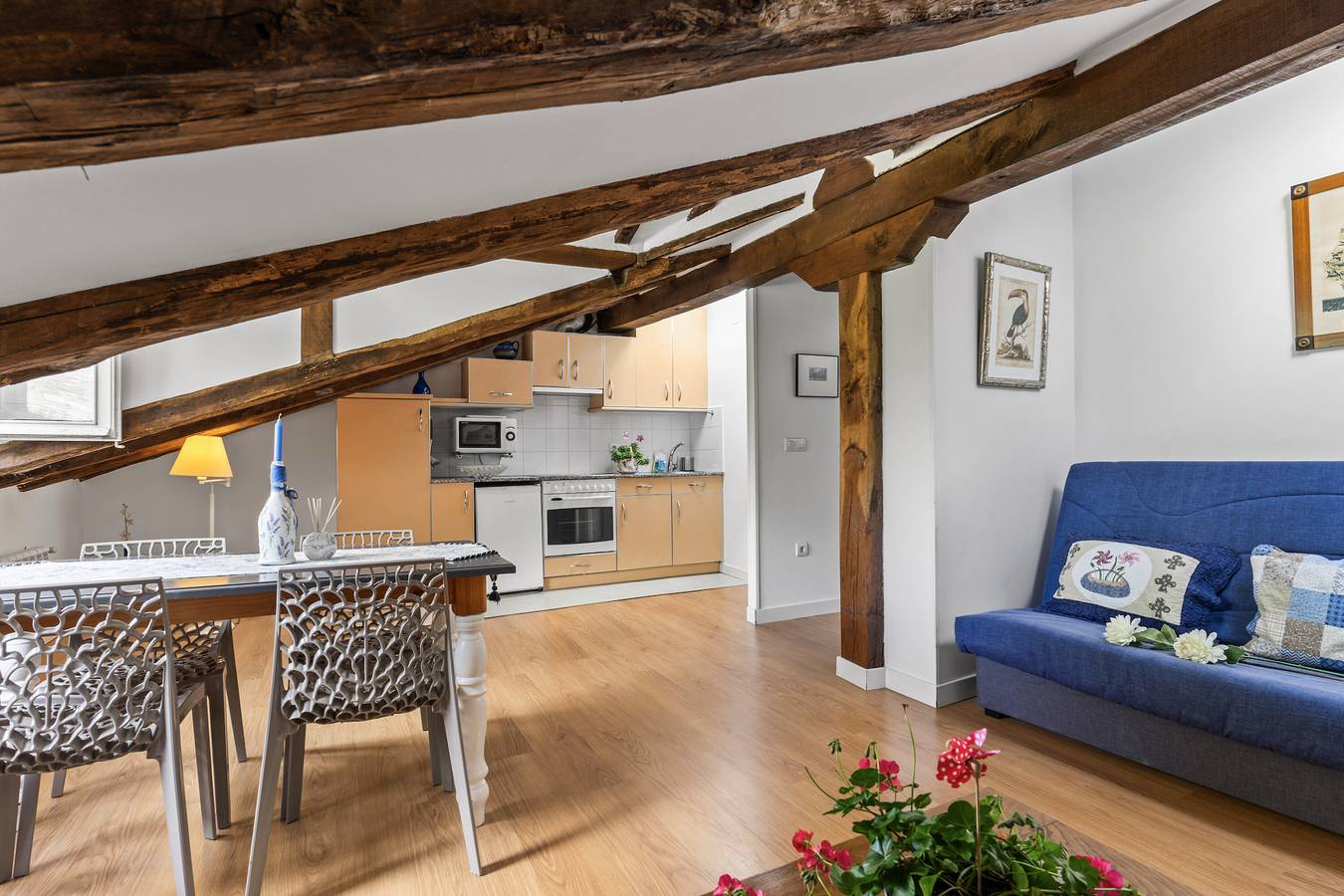 Casa Las Indianas 'Appartement 2' avec vue sur la montagne, jardin partagé et Wi-Fi in Selores, Cabuérniga