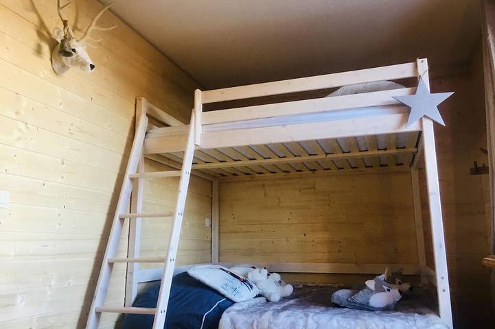 Chalet pour 8 personnes, avec balcon et piscine, animaux acceptés dans La Joue du Loup - 3