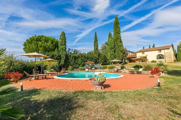Villa pour 10 personnes, avec jardin, animaux acceptés à Vinci