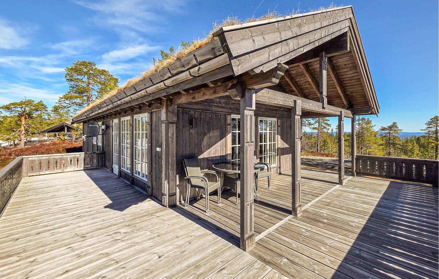 Ferienhaus für 9 Personen mit Ausblick in Viken