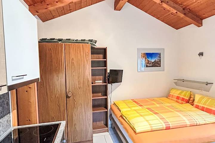 Häuschen Stadel in Saas-Grund, Walliser Alpen
