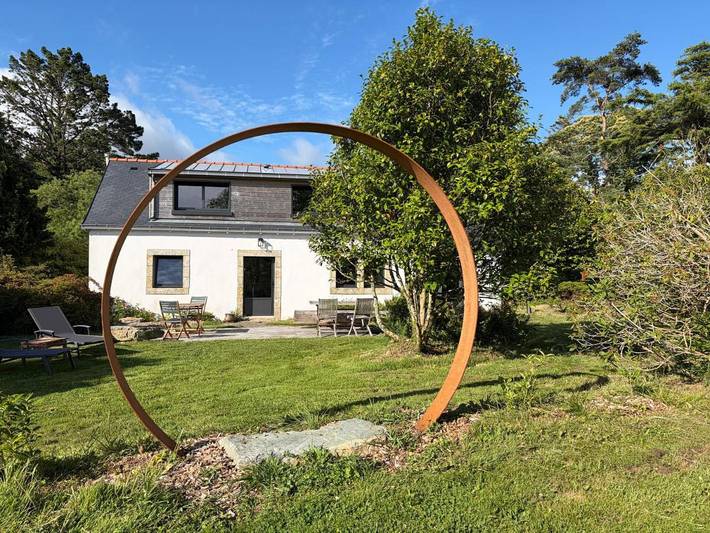Maison de vacances pour 4 personnes, avec Terrasse ainsi que Jardin et Vue à Cast