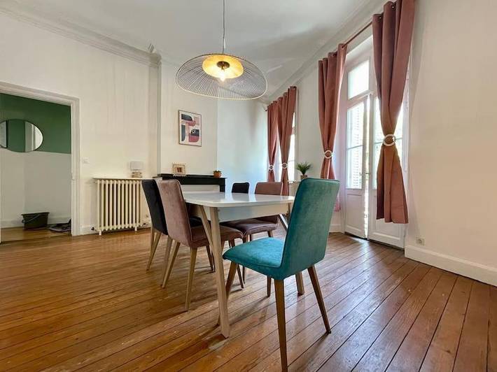 Appartement de vacances pour 6 personnes, avec balcon et vue