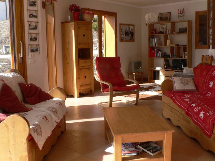 Gîte pour 9 personnes, avec balcon et jardin à Sollières-Sardières - 4