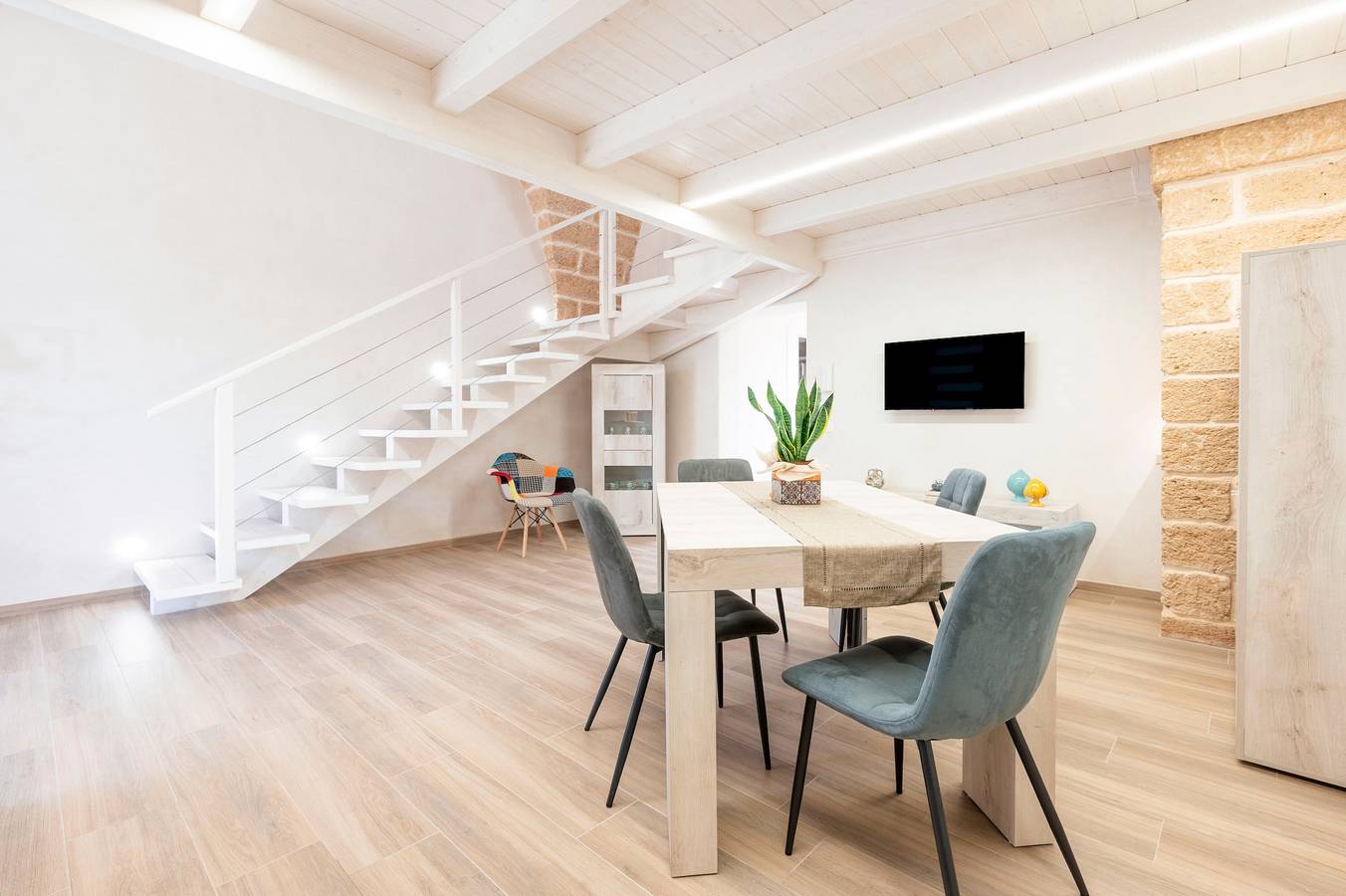 Ferienhaus 'Il Rifugio Sotto La Volta' mit Privatterrasse, Wi-Fi und Klimaanlage in Castri di Lecce, Lecce Provinz