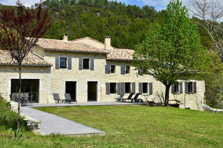 Maison de vacances pour 14 personnes, avec Terrasse et Jardin