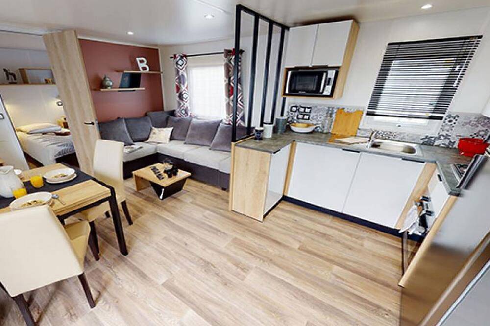 Mobil home neuf, Kerlann 4*,excellence Moana 4/6 pers (259) in Pont-Aven, Région de Quimper
