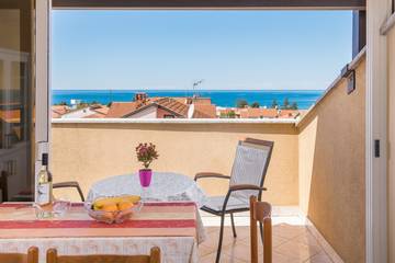 Ferienwohnung für 4 Personen, mit Balkon/Terrasse in Poreč