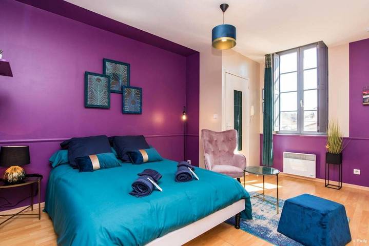 Gîte pour 2 personnes, avec Vue dans Basilique Saint-Sernin (Toulouse)