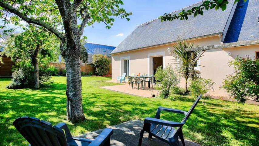 Appartement de vacances pour 5 personnes, avec jardin