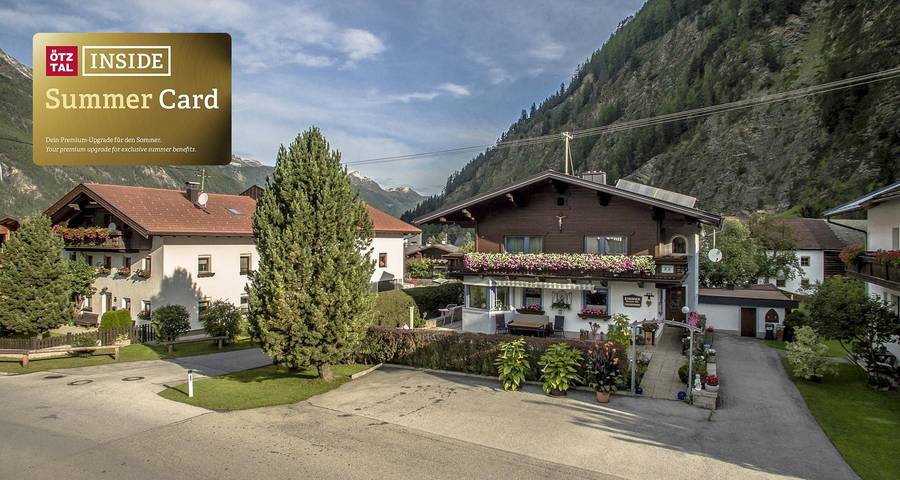 Ferienhaus für 5 Personen, mit Garten im Ötztal