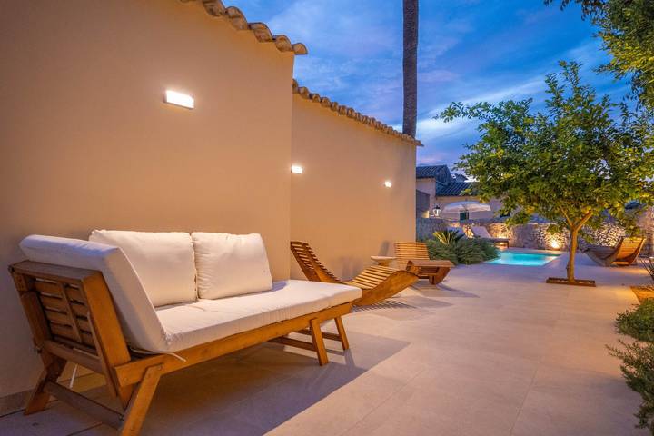 Cas Català - Junior Suite Vc -  Bonita habitación en hotel-boutique con vistas a la ciudad, piscina compartida y Wifi gratis in Sineu, Interior de Mallorca
