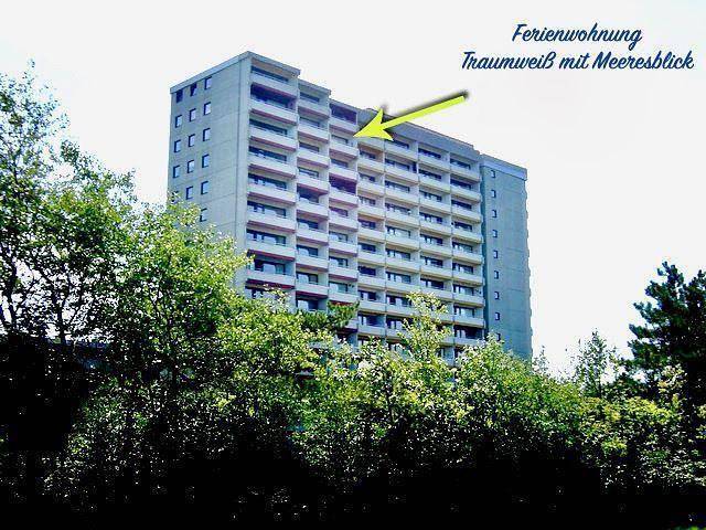 Ganze Ferienwohnung, Fewo "Traumweiß mit Meerblick" in St. Peter-Bad, St. Peter-Ording