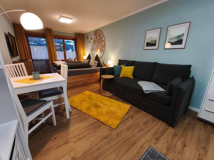 Vakantiewoning voor 3 personen, met balkon en uitzicht in Balderschwang