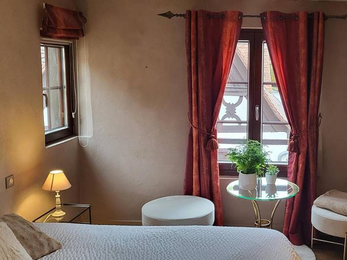 Chambre d’hôte pour 2 personnes, avec vue ainsi que jardin et terrasse à Obernai - 2