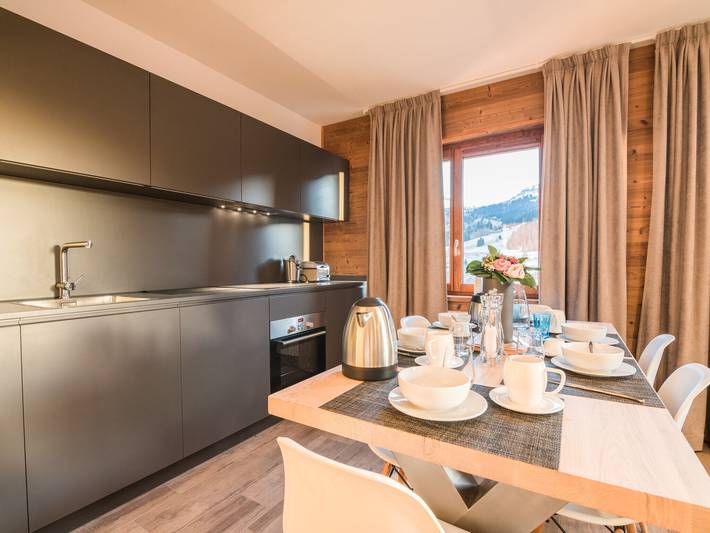Chalet pour 6 personnes, avec terrasse, adapté aux familles à Praz-sur-Arly - 3