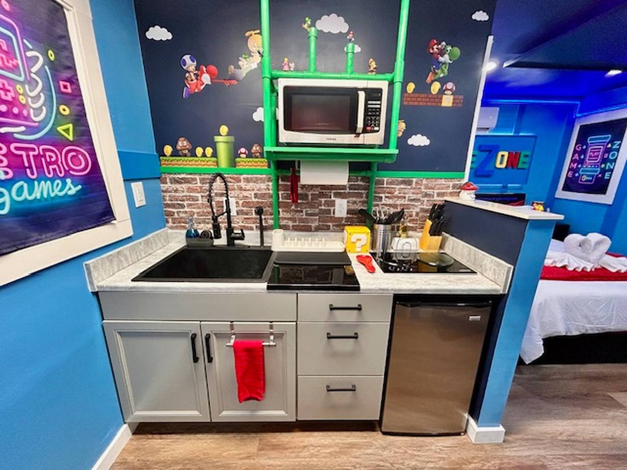 Gamezone con Pacma Arcade, Wifi, parcheggio gratuito in Sparks, Nevada