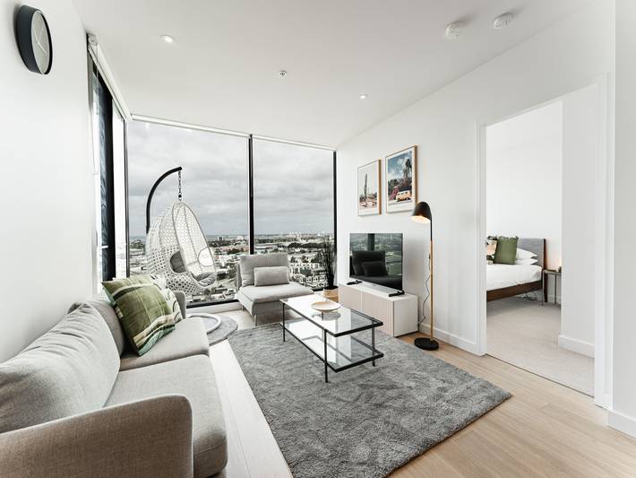 Holiday apartment for 4 people, with balcony/terrace and pool in Victoria