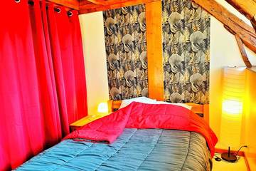 Gîte pour 6 personnes, avec jardin à Valette