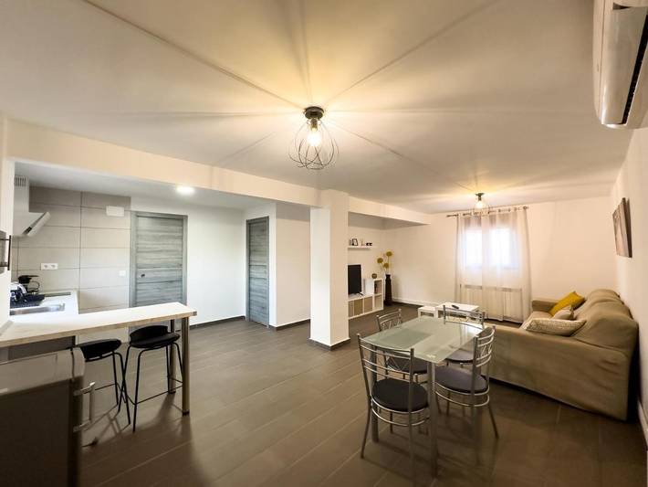 Apartamento de vacaciones para 8 personas, con terraza y jardín en Aragón - 3