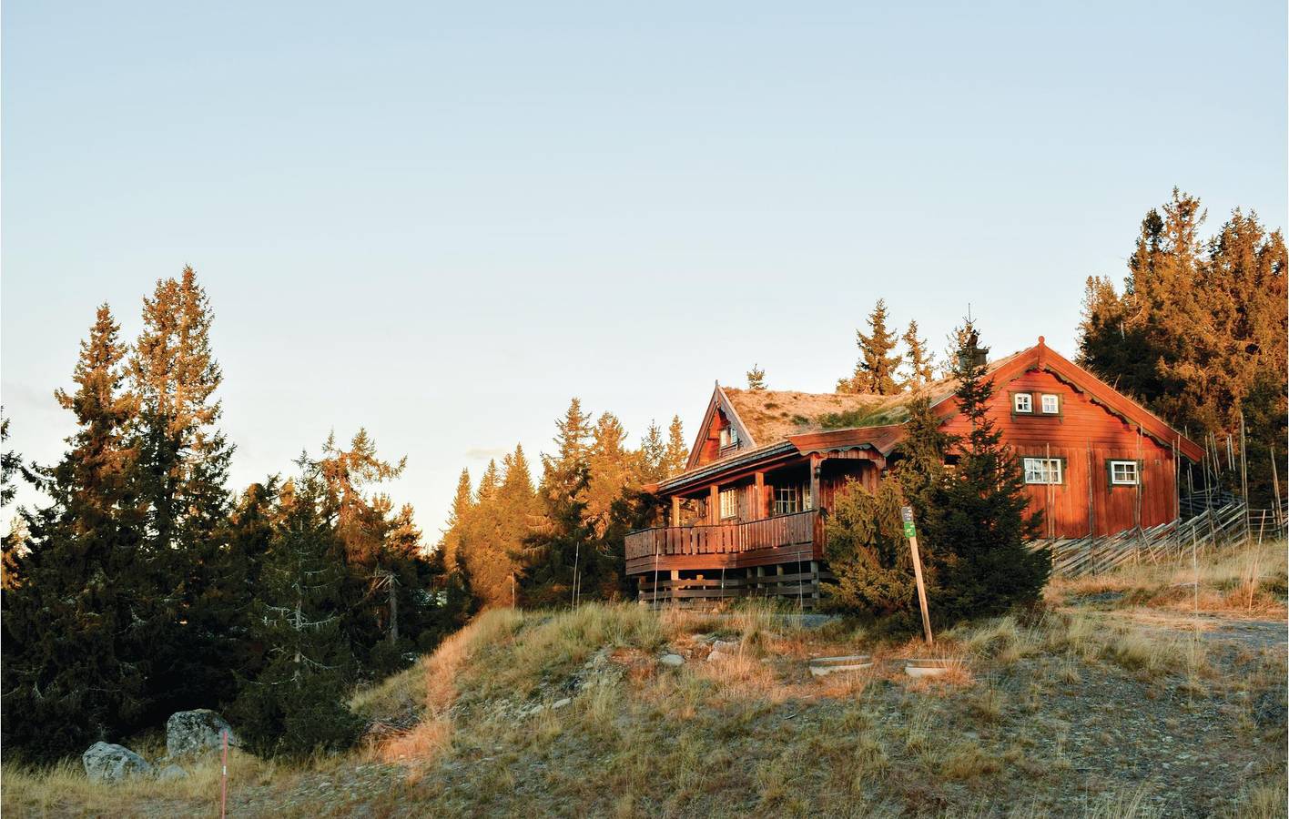 Ferienhaus für 4 Personen mit Terrasse in Sjusjoen, Ringsaker