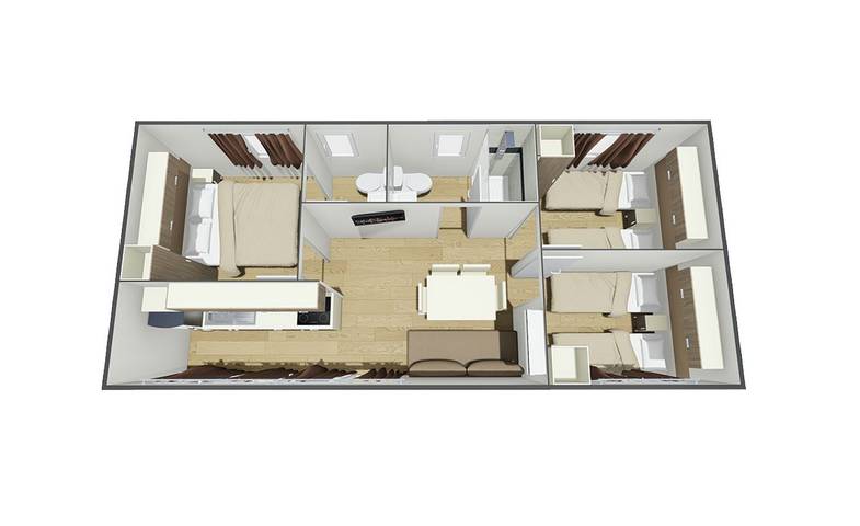 Ferienhaus für 6 Personen, mit Whirlpool und Kinderpool sowie Pool in Sirmione - 2