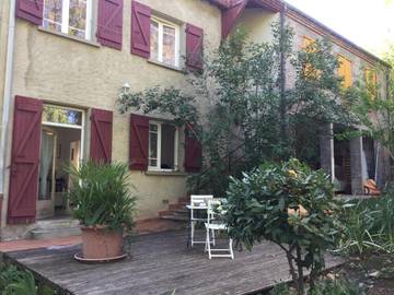 Chambre d’hôte pour 2 personnes, avec vue et jardin à Vernet-les-Bains